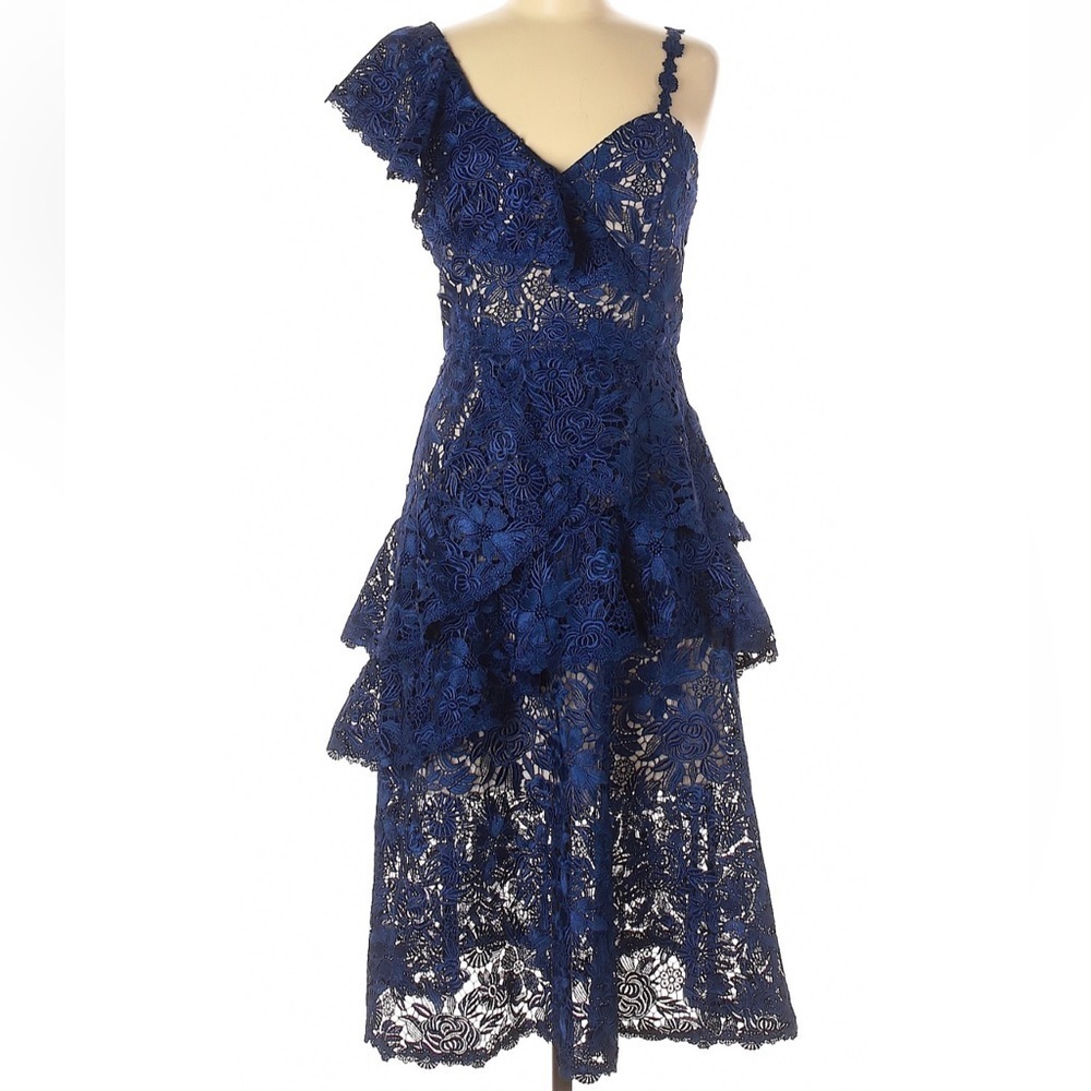 Nwt Alice & olivia lacey royal blue dress nwt